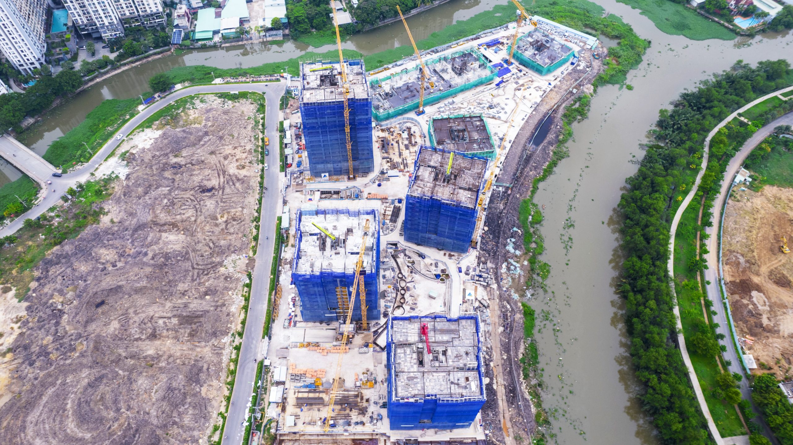 Tiến độ xây dựng The Privé